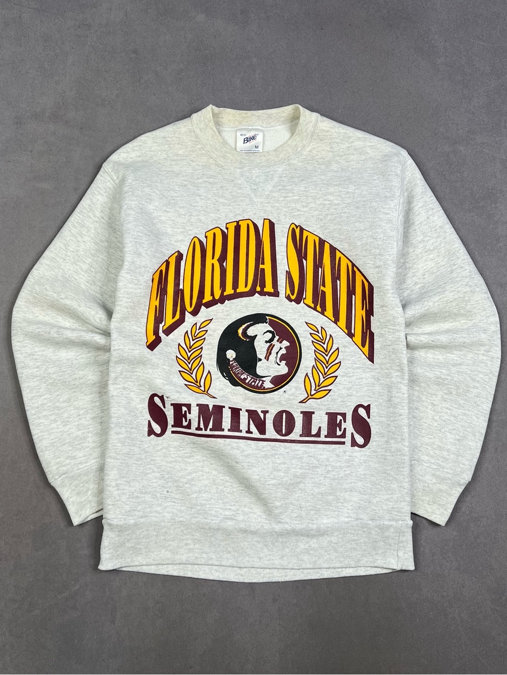 Vintage Florida State Seminoles Crewneck Sweatshirt - Gray